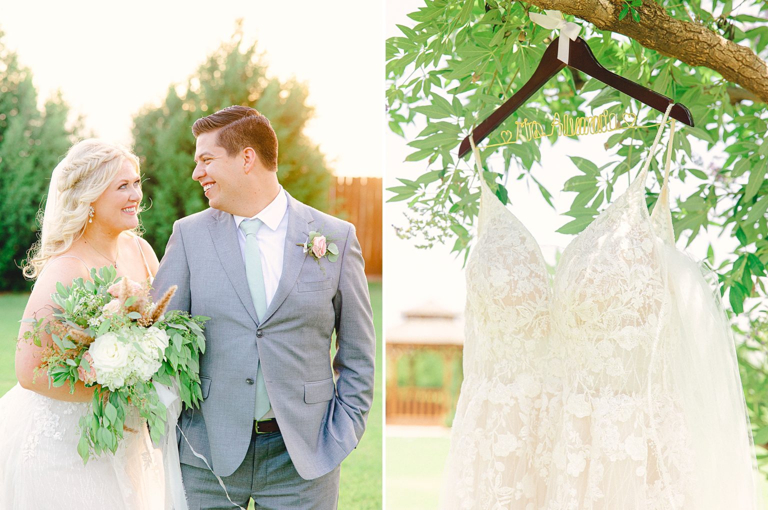 A Sage and Blush Wedding at Horseshoe Knot
