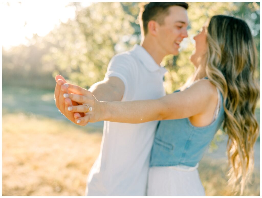 Austin and Kendall engagement session Lubbock