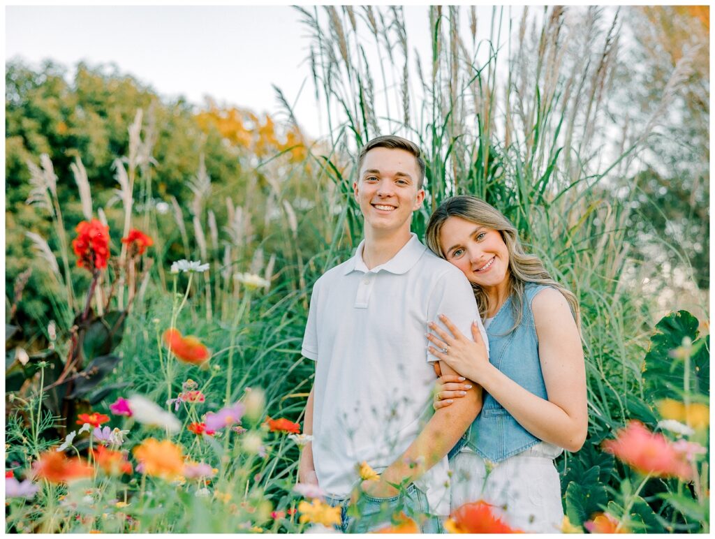 Sunset engagement photos Lubbock Texas